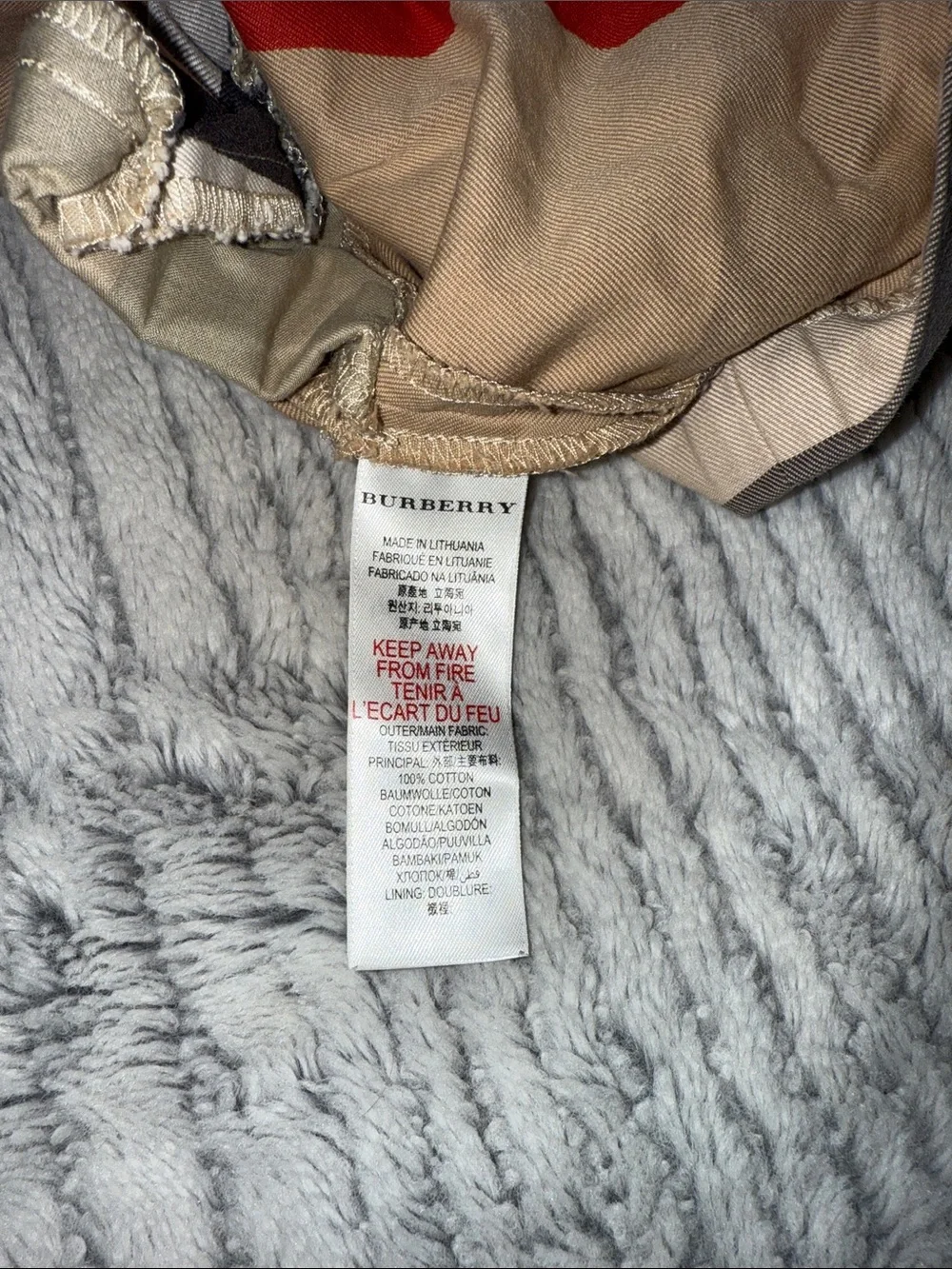 Burberry Plaid Kids Dress